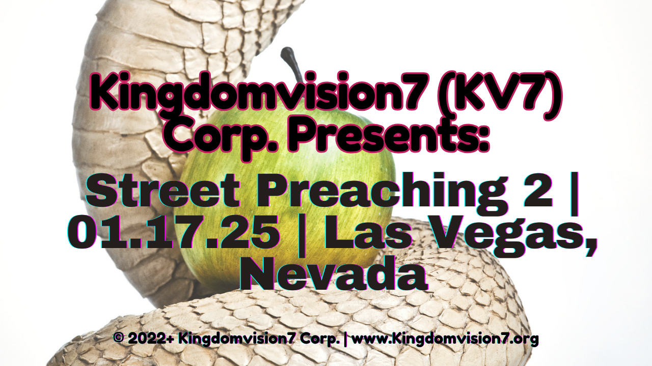 Your Lord and Savior for Eternity | Kingdomvision7 Corp.