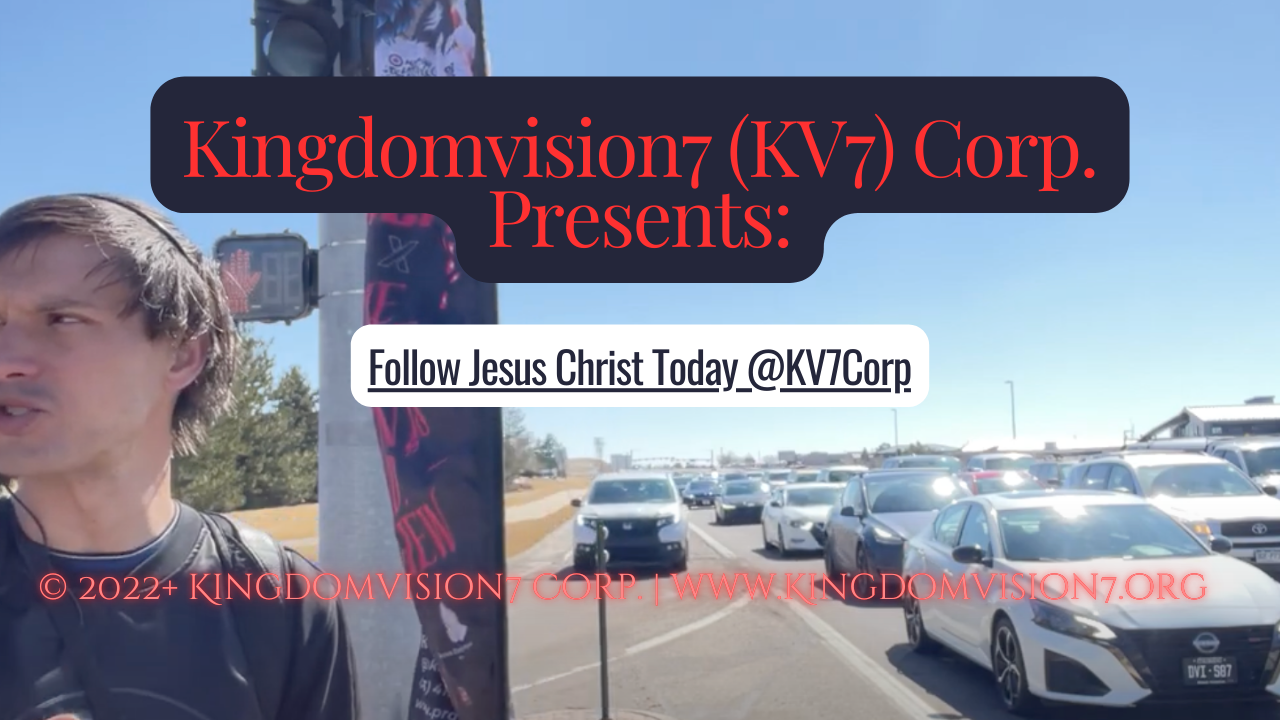 Follow Jesus Christ today | Kingdomvision7 Corp.
